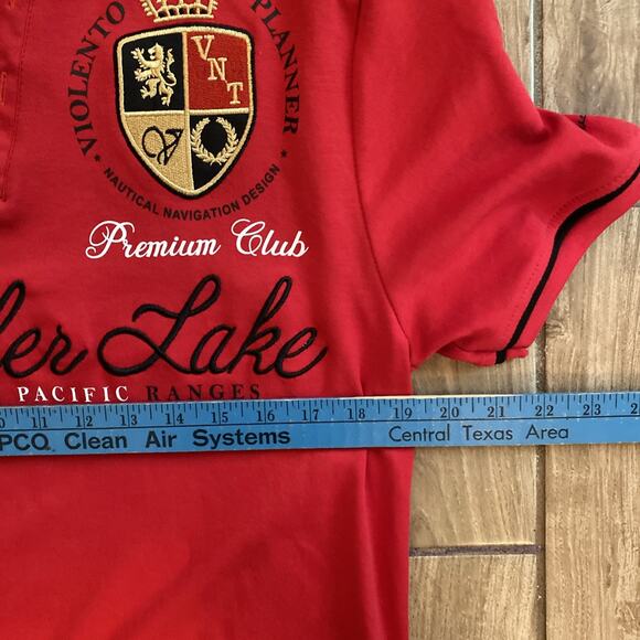 VIOLENTO Planner Premium Club Whistler Lake Canadian Pacific Ranges Shirt XL - Picture 4 of 8